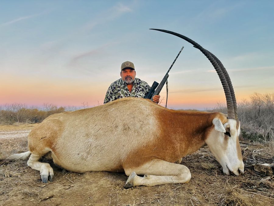 Guided exotic hunt with Rockin' B Outdoors