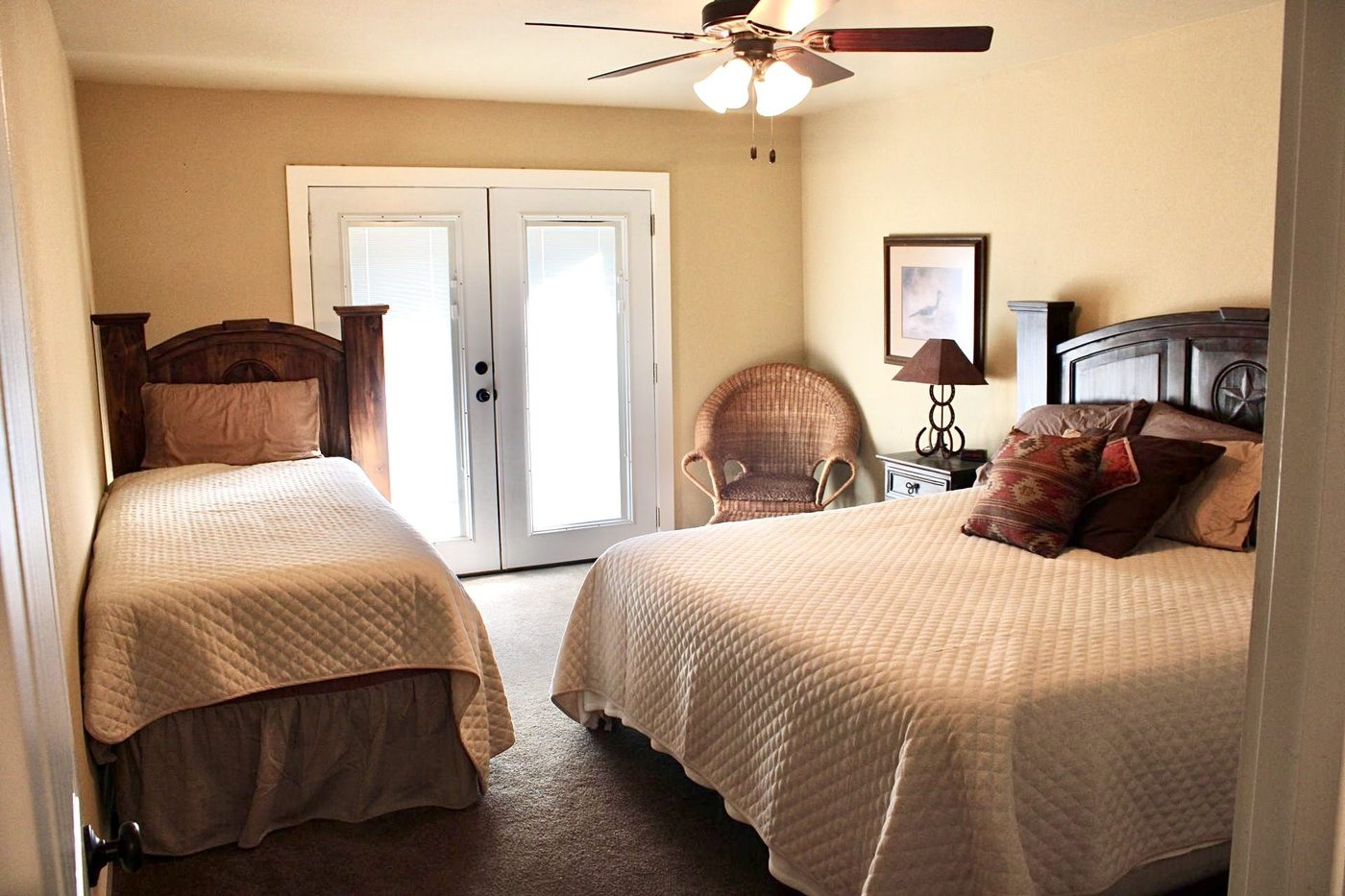King-size master suite